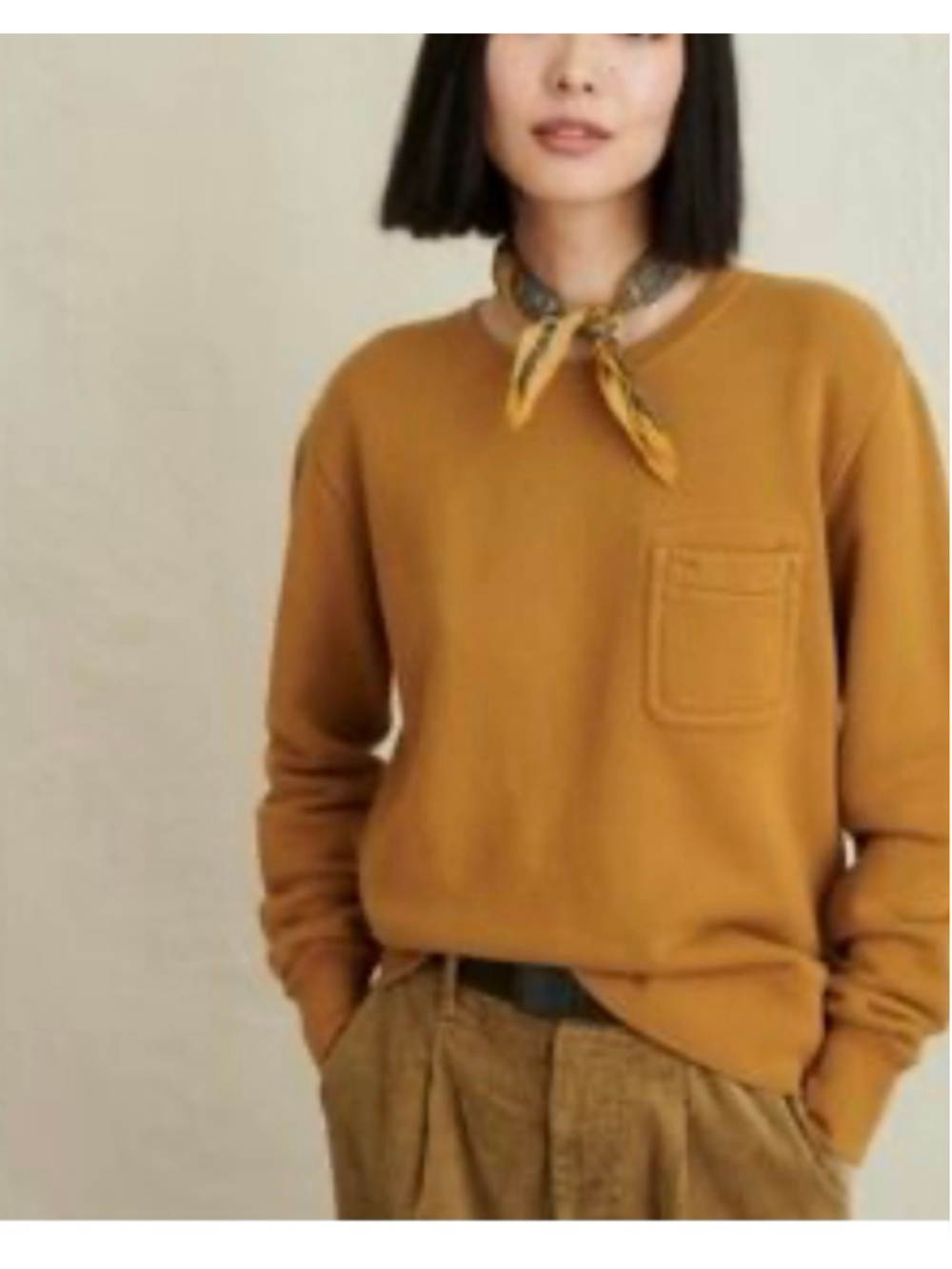 Women's Alex Mill Brown Crewneck Sweatshirt XL